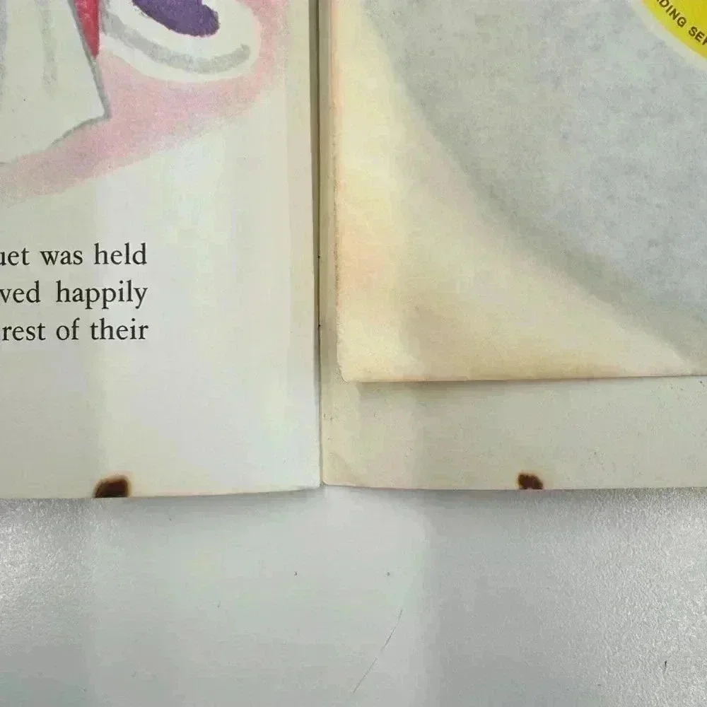1970s Vintage Sleeping Beauty Book & Record Educational Reading Keepsake